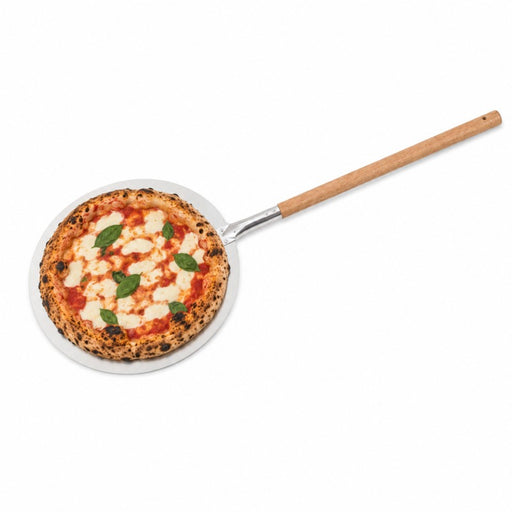 Pala para Pizza redonda con mango de madera 1.005x355mm A15mm - 12Uds