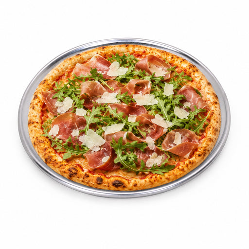 Bandeja de pizza de aluminio Ø228mm - 12Uds