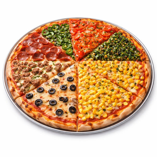 Bandeja de pizza de aluminio Ø508mm - 12Uds