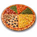 Bandeja de pizza de aluminio Ø508mm - 12Uds