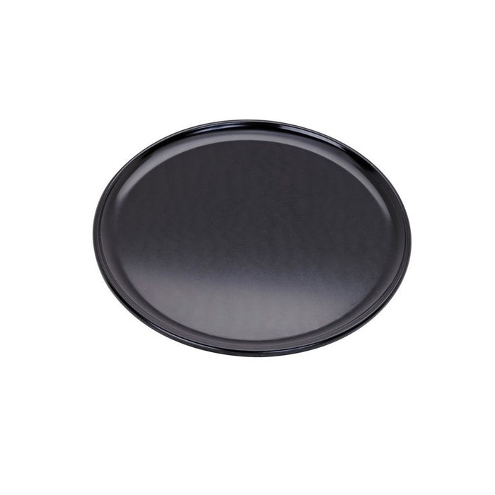 Bandeja/placa negra para pizza de aluminio anodizado Ø203mm - 12Uds