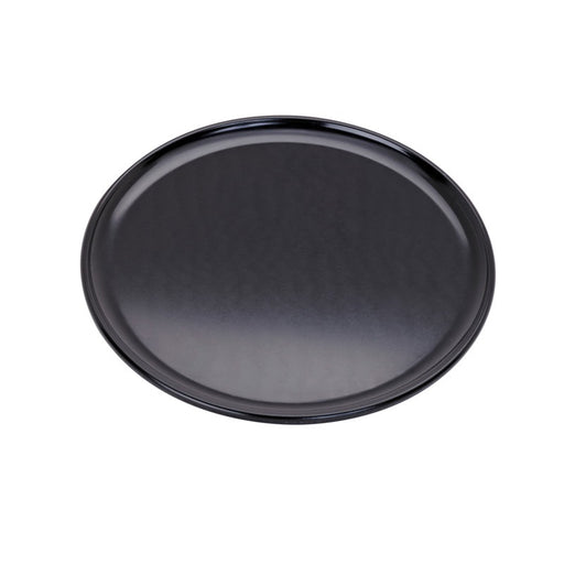 Bandeja/placa negra para pizza de aluminio anodizado Ø228mm - 12Uds