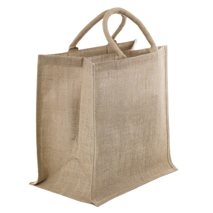 Bolsa de yute marrón 370x230mm A360mm - 5Uds