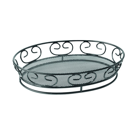 Cesta ovalada de metal 230x165mm A50mm - 6Uds