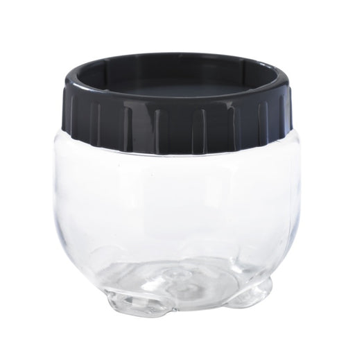 Combo tarro Bokolock PET reutilizable con tapa con clip, apilable 550ml A90mm - 36Uds