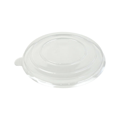 Tapa plana PET transparente Ø180mm - 100Uds
