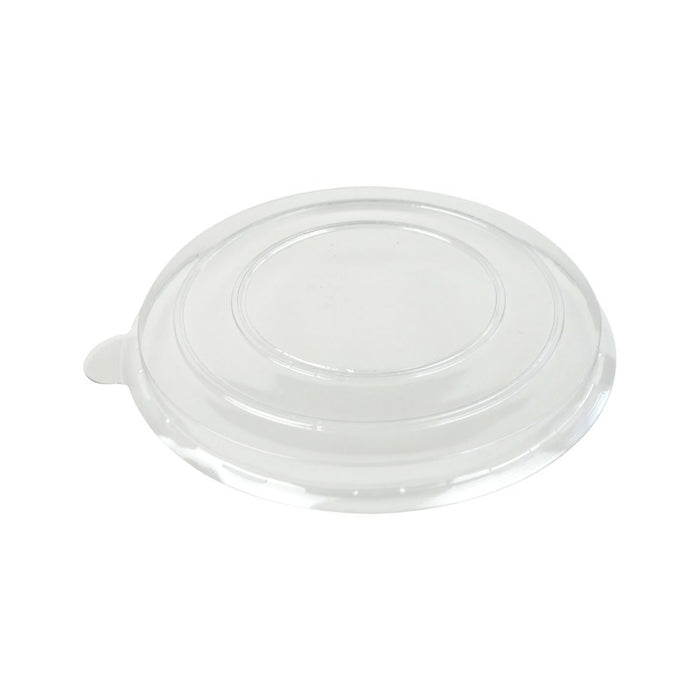 Tapa plana PET transparente Ø180mm - 100Uds