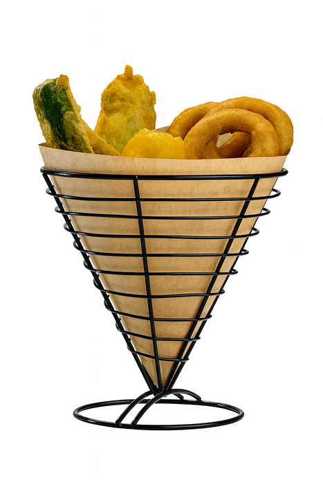 Porta conos negros A185mm - 6Uds