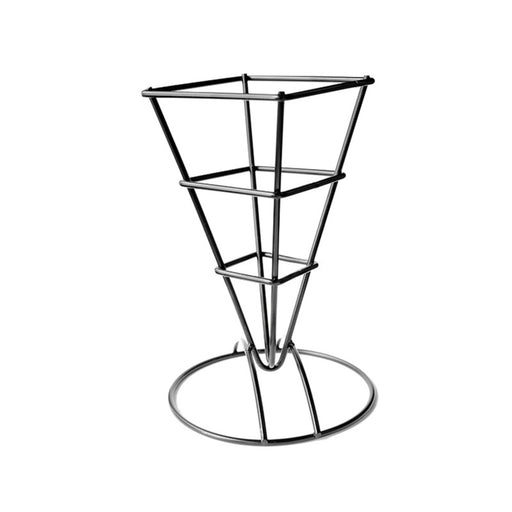 Porta conos negros 66x66mm A170mm - 6Uds