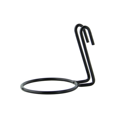 Porta conos/salserasde metal negro A70mm - 6Uds