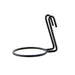 Porta conos/salserasde metal negro A70mm - 6Uds