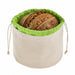 cesta de pan/viennoiserías de algodón  H170mm - 50Uds