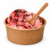 Cuchara de helado de madera compuesta reutilizable A95mm - 660Uds