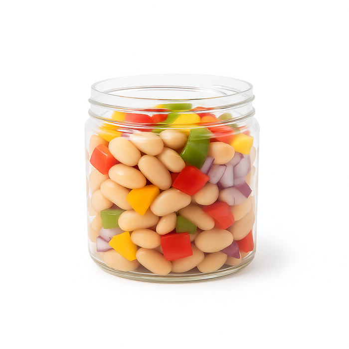 Tarro Bokotwist PET reutilizable 400ml Ø69mm A115mm - 225Uds