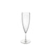 Veridial copa de champán de plástico reutilizable en PS 170ml A195mm - 8Uds
