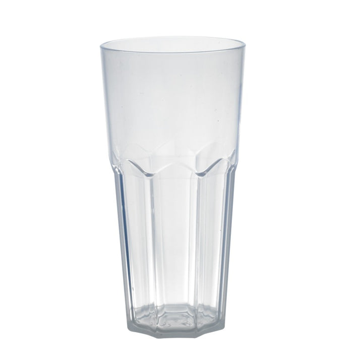 Reppoly vaso facetado de PP reutilizable 240ml A127mm - 12Uds