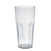 Reppoly vaso facetado de PP reutilizable 240ml A127mm - 12Uds