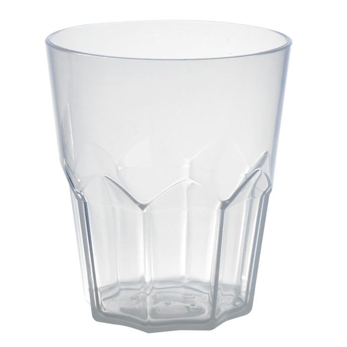 Reppoly vaso facetado de PP reutilizable 500ml A99mm - 12Uds