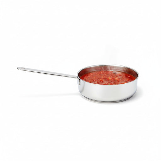 Mini sartén de inox con asa 350ml A35mm - 6Uds