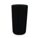 Mesa plegable iluminada negra con tablero acrílico  H1 000mm - 1Uds