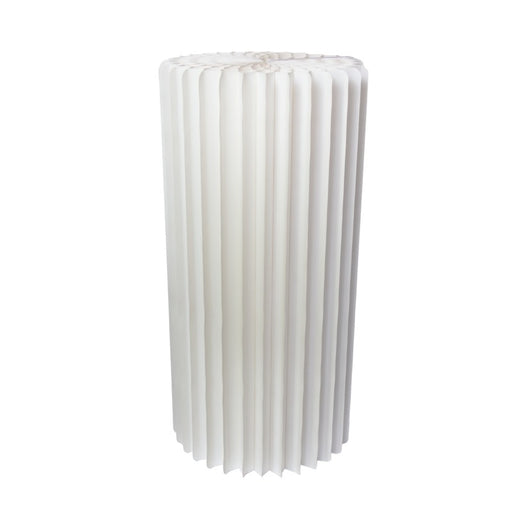 Mesa plegable blanca iluminada con tablero acrílico  H1 000mm - 1Uds