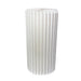 Mesa plegable blanca iluminada con tablero acrílico  H1 000mm - 1Uds