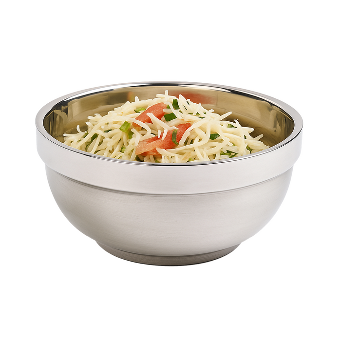 Bol de acero inoxidable Noxbox 310ml Ø115mm A58mm - 20Uds