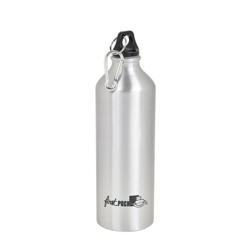Botella de agua de aluminio Noxbottle con tapón de clip de mosquetón 750ml A255mm - 24Uds