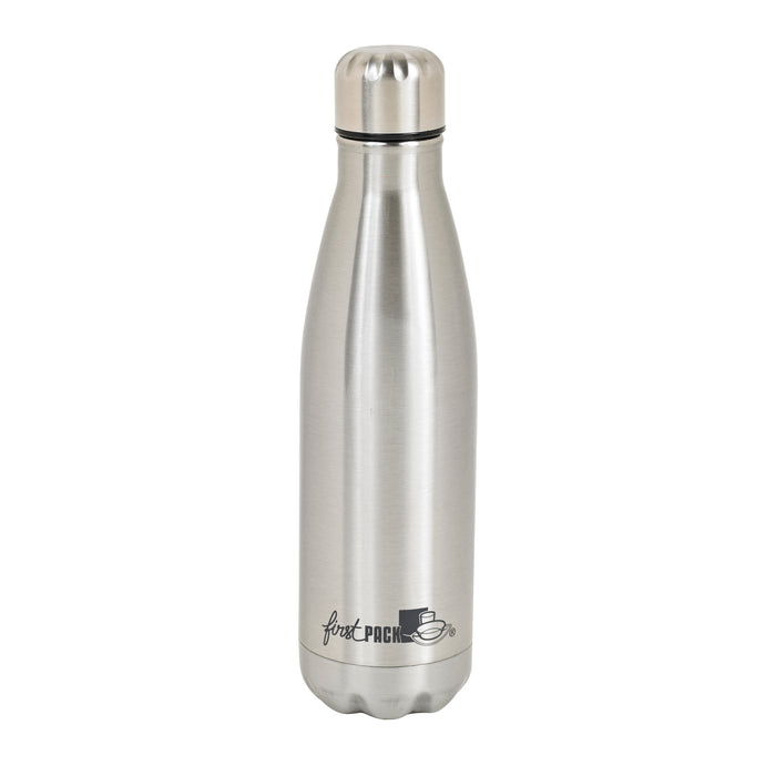 Botella isotérmica de acero inoxidable Noxbottle de doble pared con tapón 500ml A265mm - 12Uds