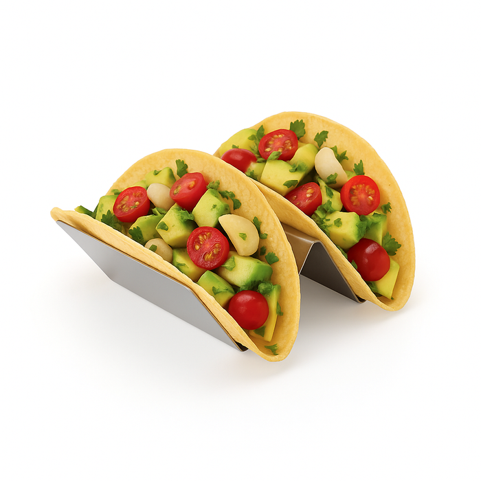 Soporte de acero Noxtray para 2 tacos 124x100mm A57mm - 6Uds