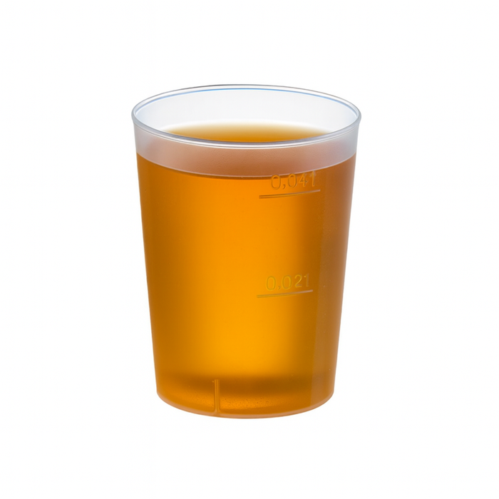 Copa de PP reutilizable Optimal 50ml A50mm - 50Uds