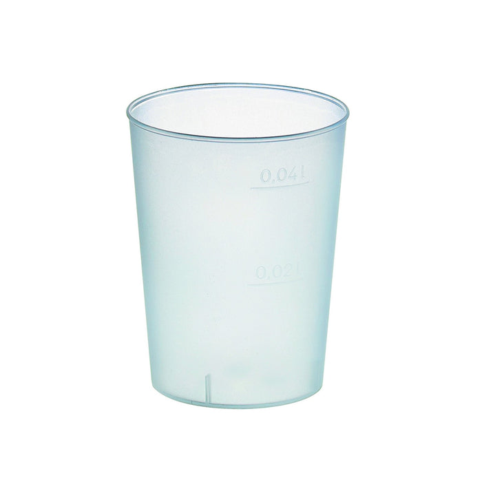 Copa de PP reutilizable Optimal 50ml A50mm - 50Uds