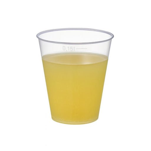 Copa de PP reutilizable Optimal 165ml A75mm - 40Uds