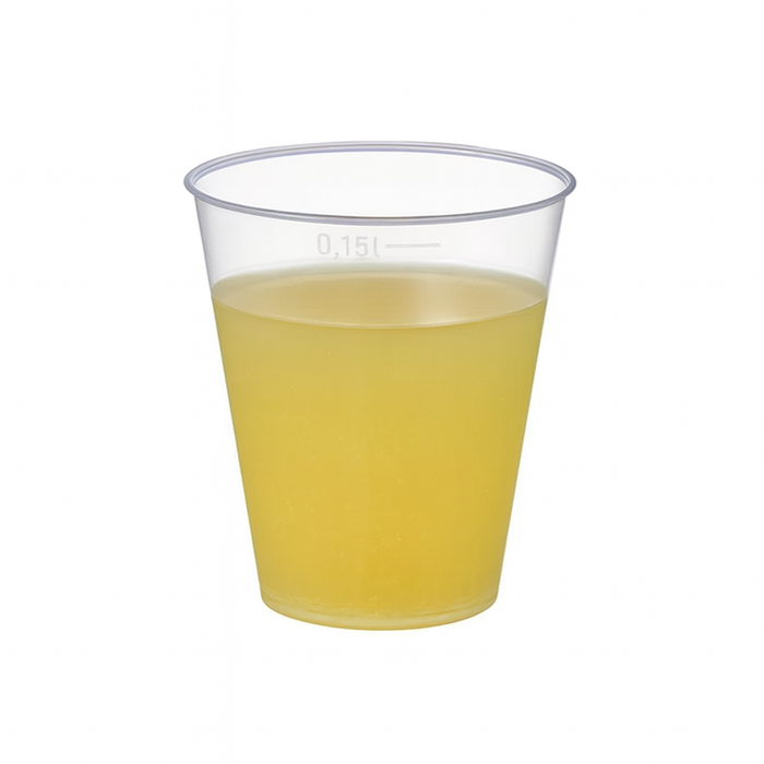 Copa de PP reutilizable Optimal 165ml A75mm - 40Uds