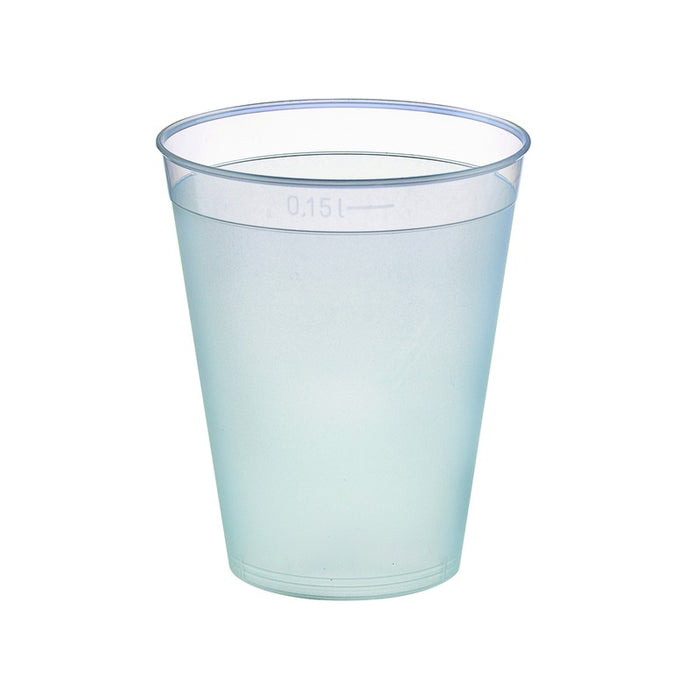 Copa de PP reutilizable Optimal 165ml A75mm - 40Uds