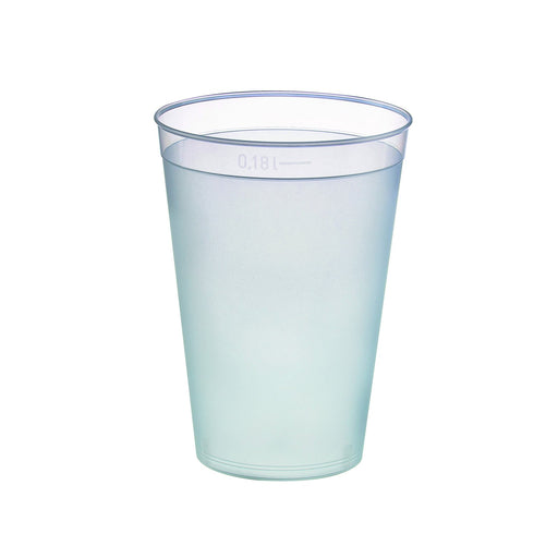 Copa de PP reutilizable Optimal 195ml A87mm - 40Uds