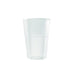 Vaso facetado de PP reutilizable Optimal 340ml A108mm - 30Uds