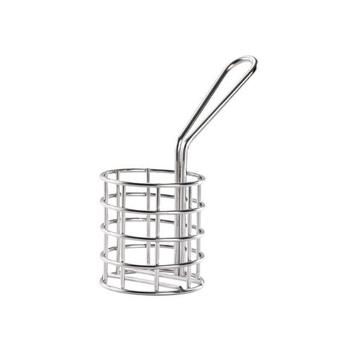 Mini freidora acero inoxidable redonda Ø45mm A51mm - 6Uds