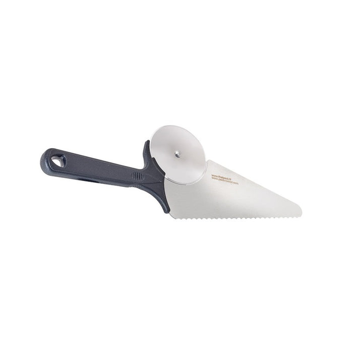 Cortador y pala para servir pizzas y pasteles 285x100mm - 6Uds