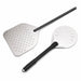 2 Palas Perforadas de aluminio para Pizza: Pala para hornear y Pala para voltear - 1Uds