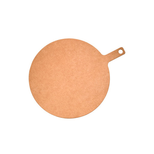 Plancha redonda color Natural de fibra de madera 340x255x6mm - 6Uds