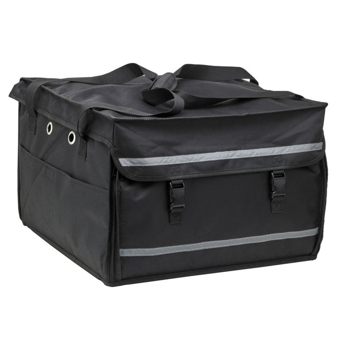 Maletín ISO negro de 2 aperturas para scooter/mochila con estante  495x495mm H320mm - 1Uds
