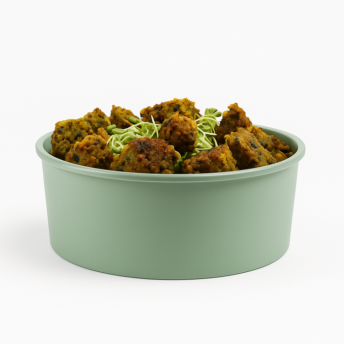 Bol Phoenix reciclado lavable en verde agua 1500ml A77mm - 4Uds