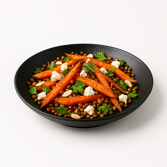 Black Phoenix plato hondo negro reutilizable 950ml Ø227mm A46mm - 12Uds