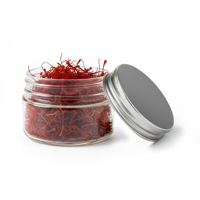 Combo tarro de Cristal BOKOJAR redondo con tapa de aluminio 100ml Ø70mm A43mm - 90Uds