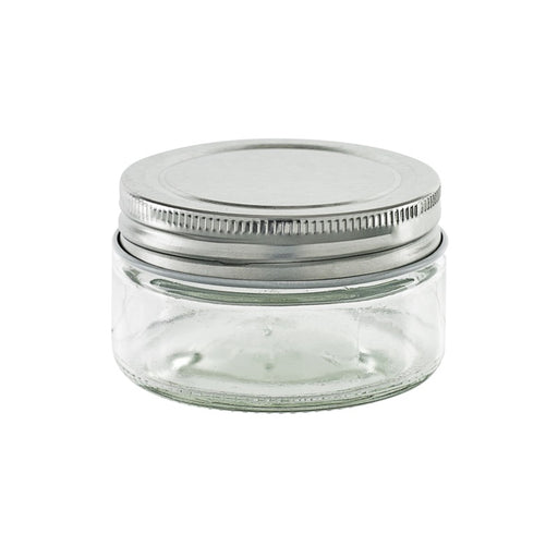 Combo tarro de Cristal BOKOJAR redondo con tapa de aluminio 100ml Ø70mm A43mm - 90Uds