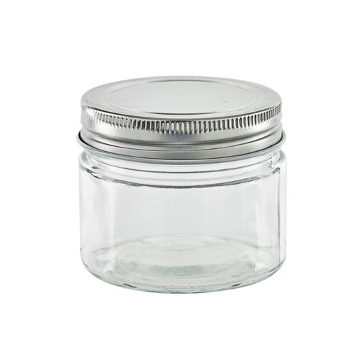 Tarro de Cristal BOKOJAR redondo con tapa de aluminio 150ml Ø70mm A62mm - 80Uds