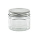 Tarro de Cristal BOKOJAR redondo con tapa de aluminio 150ml Ø70mm A62mm - 80Uds