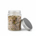 Combo tarro de Cristal BOKOJAR redondo con tapa de aluminio 300ml Ø70mm A99mm - 60Uds