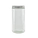 Combo tarro de Cristal BOKOJAR redondo con tapa de aluminio 750ml Ø88mm A139mm - 30Uds